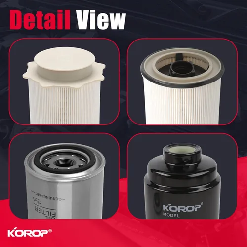 Miniatura 8 de Juego de filtro de combustible, separador de agua y filtro de aceite Compatible con Dodge Ram 6.7L Cummins Diesel 2013-2018 2500 3500 4500 5500