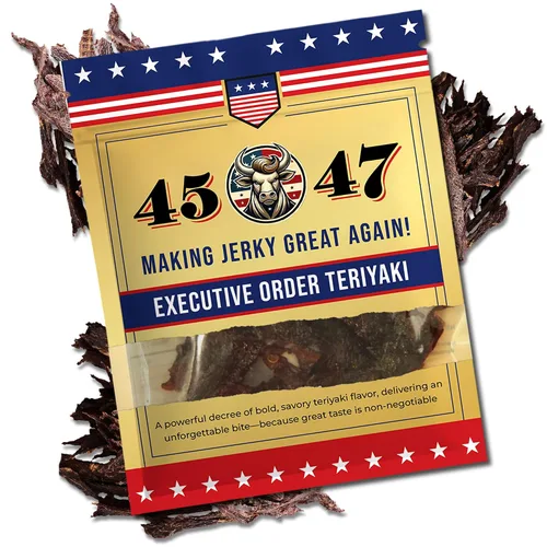 Miniatura 10 de Carne seca 45-47 – Carne seca premium hecha en Estados Unidos, 0.35 onzas de proteína por porción, baja en grasa, sin gluten, aperitivo audaz