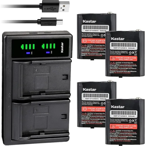 Miniatura 7 de Kastar Smart Dual Battery Charger Replacement for Motorola TalkAbout MR356 MR356R MS350 MS350R MS355R MT350 MT350R MT352 MT352R MT352TPR MC220