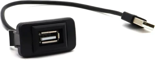 Miniatura 7 de MOTONG Cargador de coche USB compatible con Toyota VIGO, adaptador de cargador de coche USB macho a hembra (1.575 x 0.787 in)