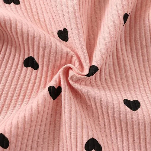 Miniatura 7 de Ropa para bebé recién nacida, para otoño e invierno, acanalada, con volantes, manga larga, conjunto de 3 piezas, 0 a 18 meses
