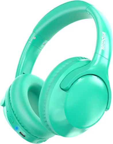 Miniatura 9 de MIDOLA Auriculares Bluetooth Over Ear 68H Tiempo de Reproducción 6 EQ Auriculares Inalámbricos con Micrófono HiFi Estéreo Plegables Ligeros Graves