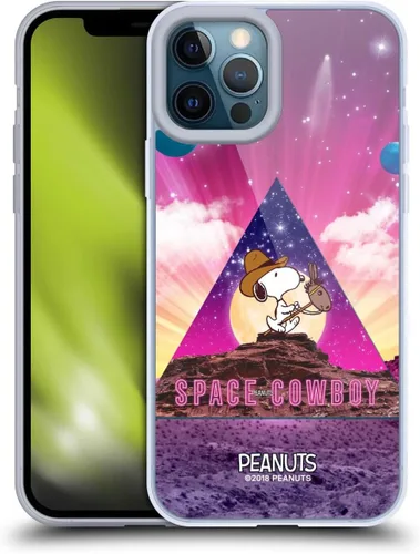 Miniatura 100 de Head Case Designs Funda de gel con licencia oficial de Peanuts Nebula Cactus Needles Snoopy Space Cowboy [protección de grado militar] compatible