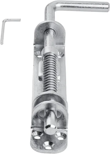 Miniatura 4 de National Hardware N109-212 V1142 Zinc de perno deslizante resistente con resorte