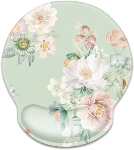 Miniatura 16 de Alfombrilla de mouse con soporte de muñeca, alfombrilla de mouse para hombre, base de goma antideslizante, alfombrilla de mouse para escritorio