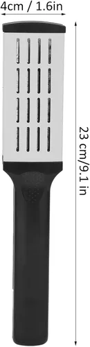 Miniatura 7 de Peine de enderezamiento, enderezadora de aluminio del cepillo del pelo de los resortes de la cerda