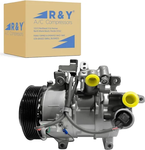 RYC Compresor de aire acondicionado automotriz y embrague de A/C AD-1376 (se adapta a Acura TLX 2.4L 2015, 2016, 2017, 2018, 2019, 2020)