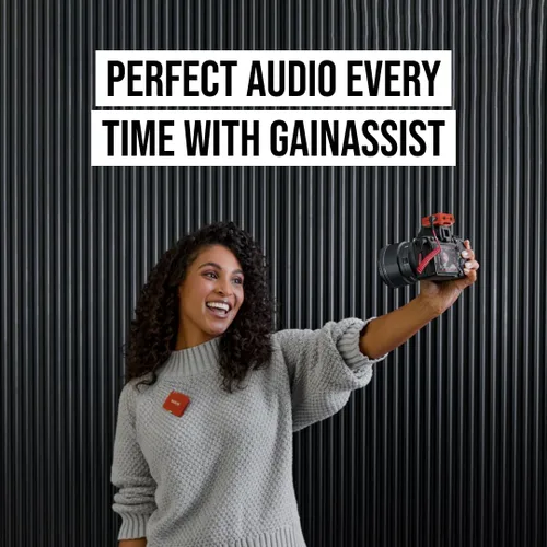 Miniatura 6 de RØDE Wireless GO (Gen 3) - Micrófono inalámbrico compacto - Audio impecable, grabación de punto flotante de 32 bits, control automático de nivel