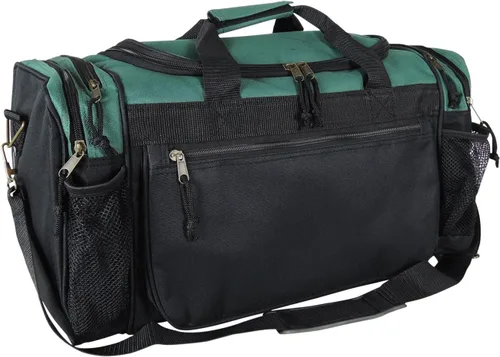 Miniatura 15 de DALIX - Bolsa deportiva de 20 pulgadas con bolsillos de malla y para objetos de valor, para gimnasio y viaje