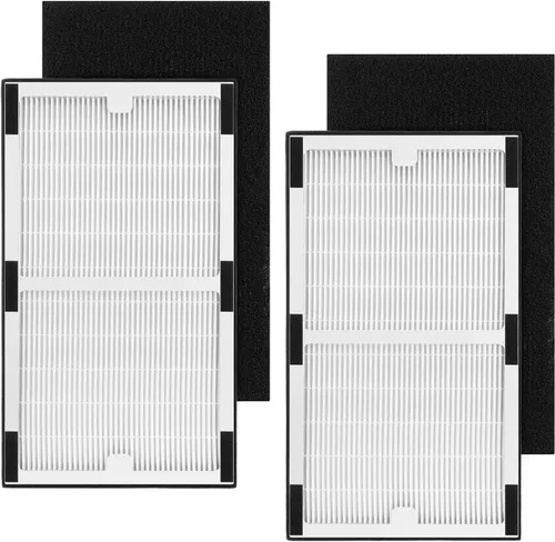 Filtro de repuesto C para Idylis IAF-H-100C, IAP-10-200, IAP-10-280, 2 filtros Hepa tipo C y 2 prefiltros de carbón activado)