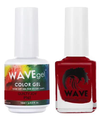 Miniatura 52 de WAVEGEL - Juego dúo de gel y esmalte de uñas a juego - Colección Simplicity - #P109 Blizzard I 0.5 onzas