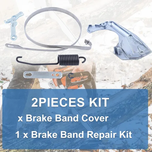 Miniatura 3 de Kit de reparación de cubierta de banda de freno de cadena para motosierra Stihl MS390 MS310 MS290 039 029 1127 021 1102, 1125 160 5400