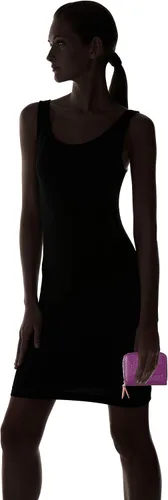 Miniatura 7 de KALMOR Billeteras de piel para mujer, con doble cremallera, con bloqueo RFID y bolsillo para monedas, 4. 25 x 3. 0 x 1.5