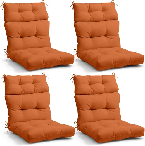 Miniatura 26 de EAGLE PEAK Cojín Acolchado para Silla de Patio con Respaldo Alto para Exteriores/Interiores, Juego de 1, 46'' x 22'', Azul Claro