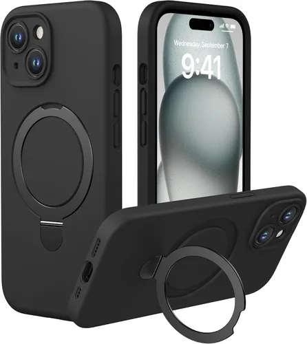Miniatura 13 de CellEver Funda magnética fuerte para iPhone 14 Pro Max [para carga MagSafe] [protección de cámara] protección de alta resistencia, funda de silicona