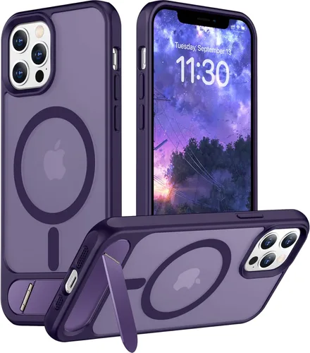 Miniatura 102 de Funda para iPhone 11 con compatibilidad magnética, [Soporte invisible incorporado][Compatible con MagSafe]