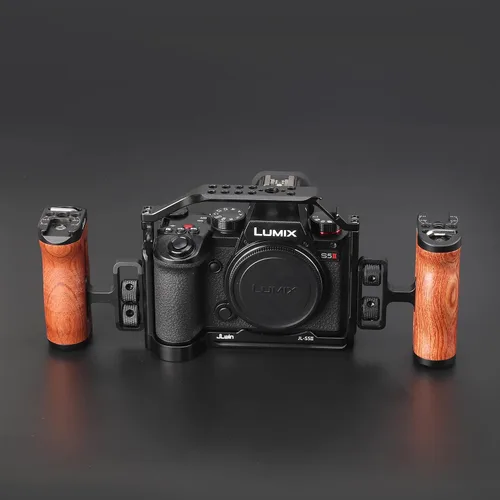 Miniatura 8 de Fotga Jaula de cámara de aluminio + asa superior para Panasonic Lumix S5II S5 Mark II G9II G9 Mark II sin espejo DSLR cámara haciendo videoclips