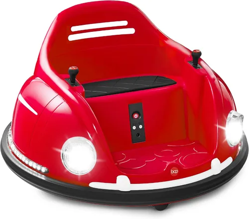 Miniatura 8 de Best Choice Products Coche de Choque Eléctrico Montable Bumpin de 6V para Niños, 1.5 - 6 Años, Control Remoto para Padres, Giro de 360 Grados