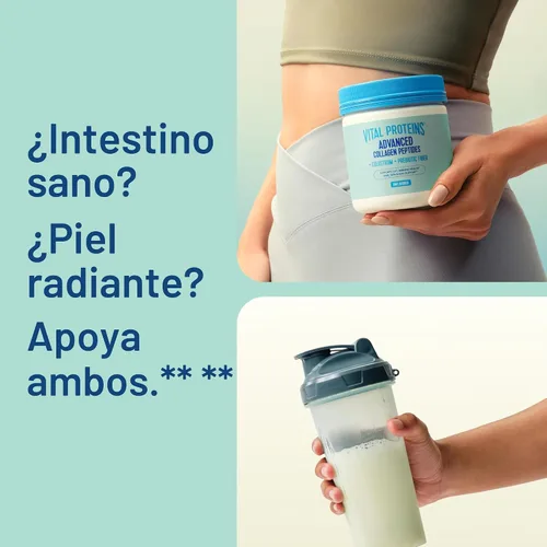 Miniatura 9 de Vital Proteins® Colágeno avanzado + calostro + fibra prebiótica, 0.08 onzas de péptidos de colágeno VERISOL®, apoya la salud intestinal