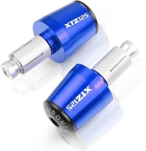 Miniatura 15 de Para Yamaha XTZ125 XTZ 125 XTZ-125 2003-2016 Manillar de motocicleta Agarraderas Extremos Deslizadores Tapón Deslizador Contrapeso Cubierta 7/8
