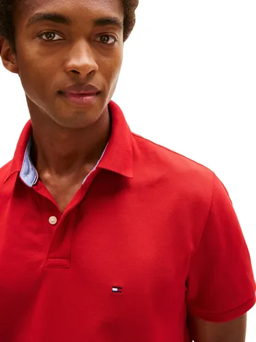 Miniatura 101 de Tommy Hilfiger Polo de piqué de algodón de manga corta para hombre en ajuste regular