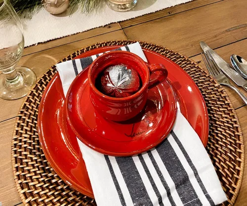Miniatura 7 de Juego de 6 servilletas de cena en blanco y negro, 100% algodón, lavables de tela de granja, de absorción rápida, juego de servilletas de mesa a