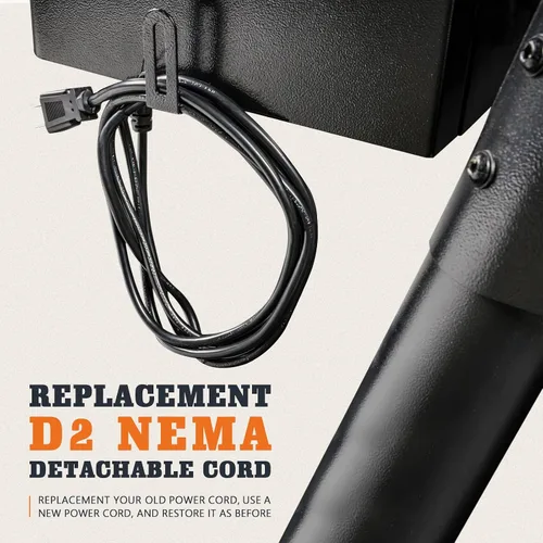 Miniatura 4 de YAOAWE Cable de alimentación de repuesto para parrilla de pellets para Traeger, cable de alimentación de parrilla de interior compatible con Traeger