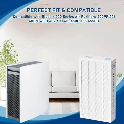 Miniatura 4 de Filtro HEPA tratado Tio2 de repuesto compatible con purificador de aire Electrolux Aerus Lux Guardian, filtro HEPA de alta eficiencia, paquete de 2