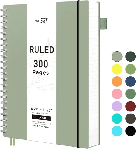 Miniatura 27 de RETTACY Cuaderno de bolsillo, 160 páginas forradas, tamaño mini A6 (4.5" × 5.7"), para trabajo, diario, escritura, papel grueso de 100 g/m²