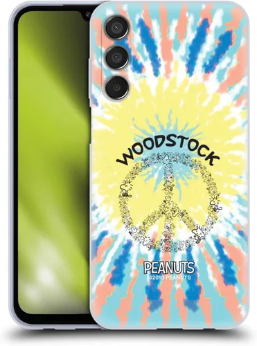 Miniatura 290 de Head Case Designs Funda de gel Woodstock 50th con licencia oficial de Peanuts Snoopy Guitar 1969 [protección de grado militar] compatible