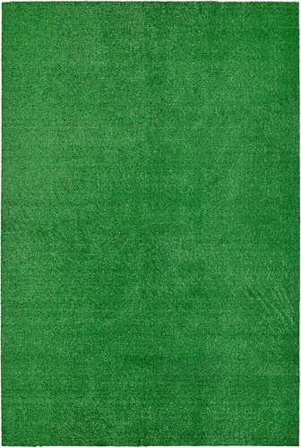 Miniatura 11 de Garland Rug Alfombra de césped artificial de 5 pies x 8 pies, grande para interiores/exteriores, color negro - Negro exuberante, duradera y de bajo