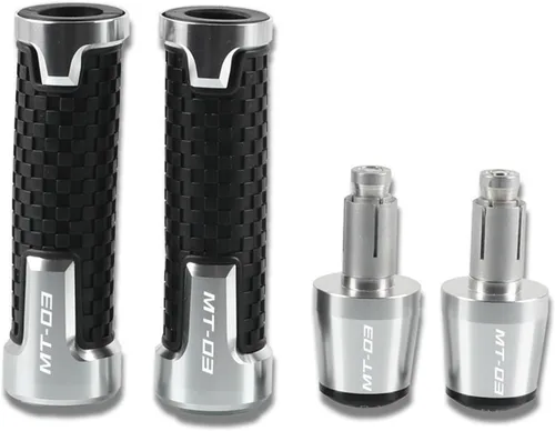 Miniatura 8 de Motorcycle for Y&AMAHA MT03 2015 2016 2017 2018 2019 2020 MT 03 MT-03 2005-2006 Motorcycle 7/8" 22mm Handle Grips Handlebar Grip Ends Plug