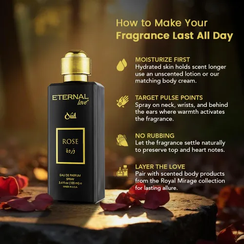 Miniatura 8 de Eternal Love Rose Oud Bundle - Eau de Parfum unisex de larga duración
