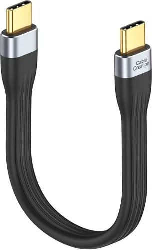Miniatura 10 de CableCreation Cable corto USB a USB C de 6 pulgadas, cable de carga rápida USB A a USB C 2.0, cable de carga USB C corto para batería portátil