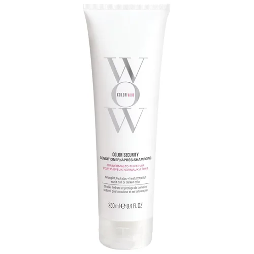 COLOR WOW Acondicionador de seguridad de color normal a grueso: rica hidratación para cabello grueso, grueso y rizado; desenreda, nutre + añade