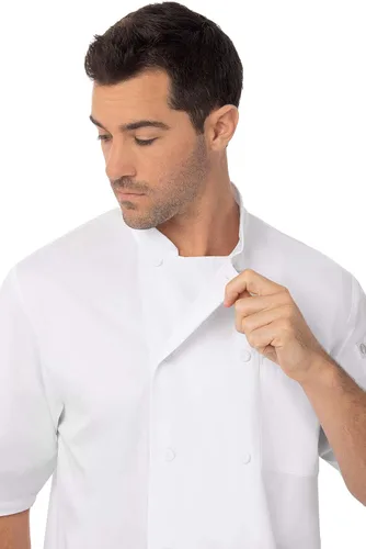 Miniatura 4 de Chef Works Montreal Cool Vent - Abrigo de chef para hombre