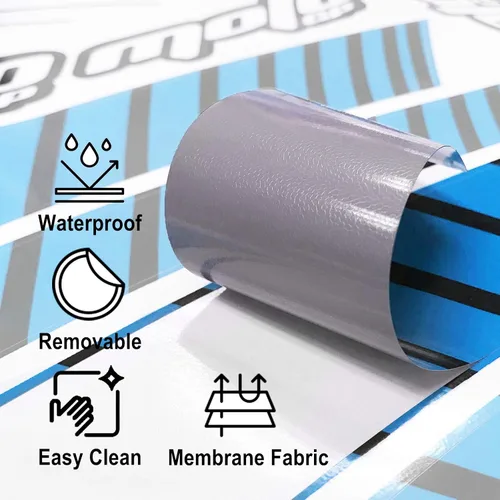 Miniatura 4 de MC MOTOPARTS Adhesivos para llanta de rueda 17 pulgadas Cinta adhesiva AA01 Compatible con GSX1300R GSXR1000 GSXR600 (Azul Aqua)