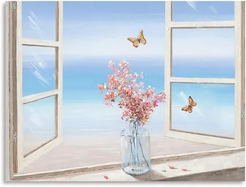 Miniatura 16 de Kunstorner Juego de 4 suculentas para decoración de pared de baño, juego de 4 imágenes suculentas para baño, acuarela, hojas verdes, estampado