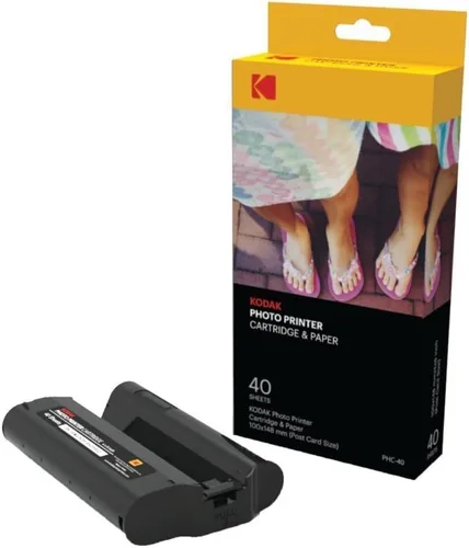 Miniatura 7 de Cartucho KODAK Dock Plus y Dock para impresora fotográfica PHC-80 – Recarga de cartucho y papel fotográfico - Paquete de 80