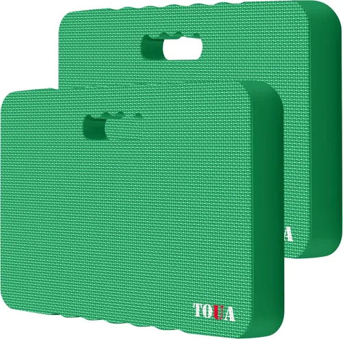 Miniatura 12 de Almohadilla para arrodillarse gruesa extra grande de espuma de alta densidad cómoda para trabajo, jardinería, yoga, ejercicio, jardín, almohadilla