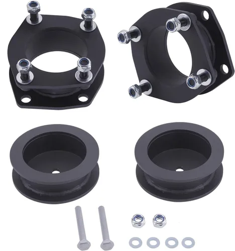 LHE Kit de nivelación de acero delantero 2 pulgadas y trasero 2 pulgadas compatible con Jeep Commander XK 2006-2010 (2WD 4WD) y Jeep Grand Cherokee