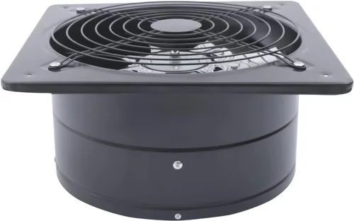 Miniatura 7 de Ventilador de escape industrial de 125 W, 12 pulgadas, ventilador de ventilación de pared, ventilador de ventilación silencioso, ventana de sótano