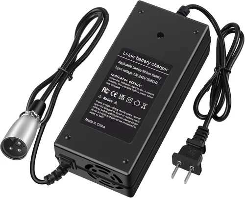 Cargador XLR de 24 V (máximo 29.4 V) 2 A de 3 pines para scooter eléctrico, sillas de ruedas, Go-Go Elite Traveller, silla eléctrica Jazzy,