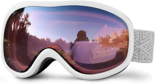 Miniatura 15 de SPOSUNE Gafas de Esquí Sobre Gafas con Lente Doble, Gafas de Nieve Anti-empañamiento Anti-UV para Hombres Mujeres Jóvenes Esquí Moto de Nieve Marco
