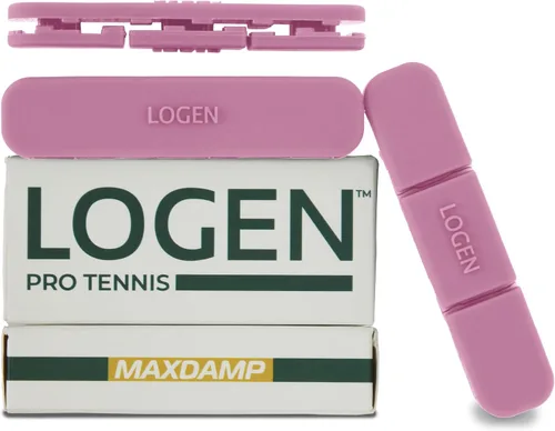 Miniatura 12 de LOGEN Amortiguador de Tenis – Se queda en la raqueta – Pack de 3 amortiguadores de raqueta de tenis – Absorbe golpes y vibraciones de tenis – LOGEN