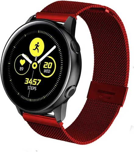 Miniatura 12 de Correa compatible con Galaxy Watch 4/4 Classic / 5/5 Pro / 6/6 classic / 3 1.614 in / Galaxy Watch 1.654 in / Active 2, correa de repuesto de malla