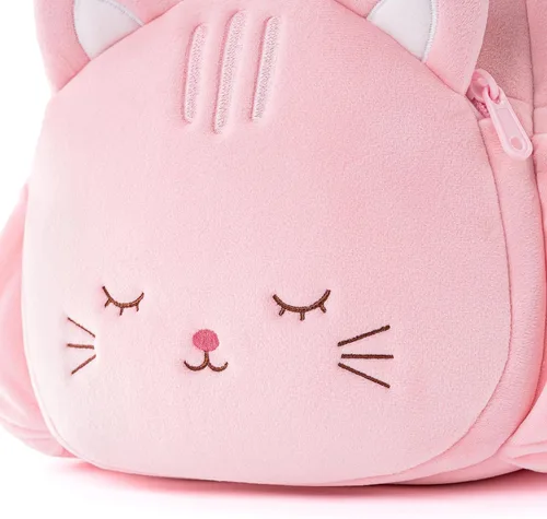 Miniatura 32 de Lazada Mochila para niños pequeños, juguetes de animales de peluche, mochila pequeña, color gris, 9.5 pulgadas