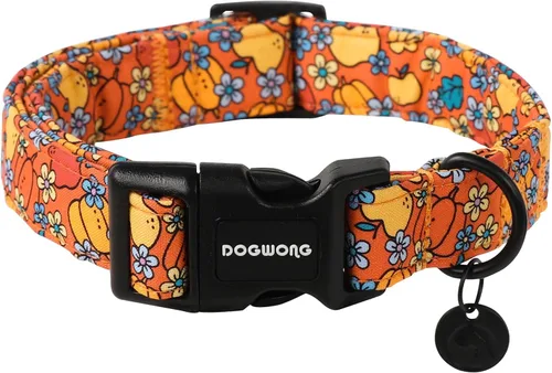 Miniatura 38 de DOGWONG Collar para perro de San Valentín, collar ajustable de algodón con corazón de caramelo azul, perfecto para perros pequeños a medianos