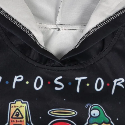 Miniatura 4 de Sudadera con capucha para niños, suéter para niños de 5 a 10 años