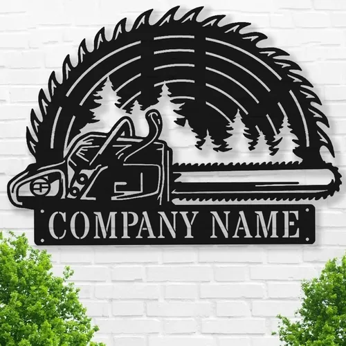 Miniatura 38 de Letrero de metal personalizado con nombre de camión, semirremolque, arte de pared para valla de garaje, patio, decoración al aire libre, letrero